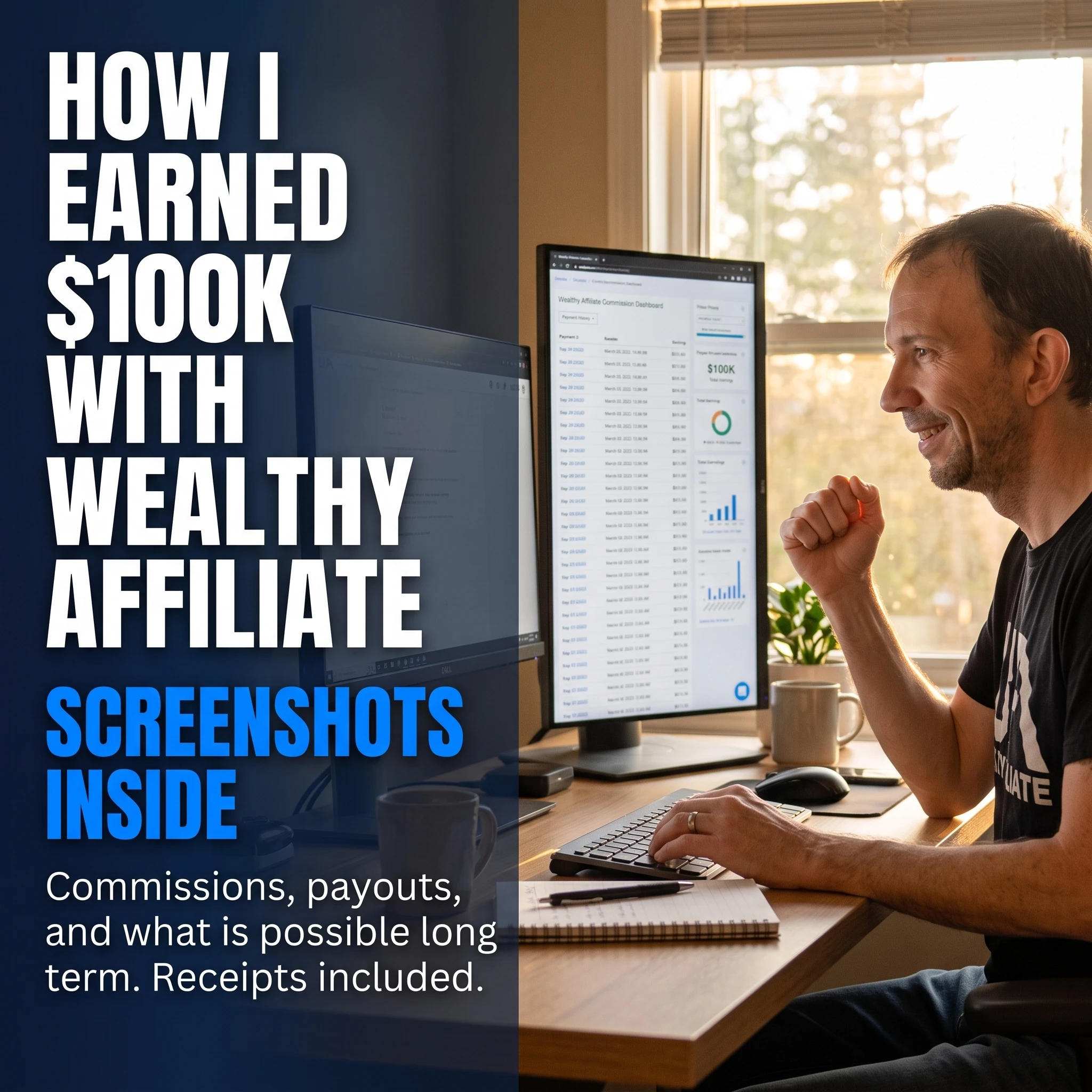 How I earned 100K with Wealthy Affiliate