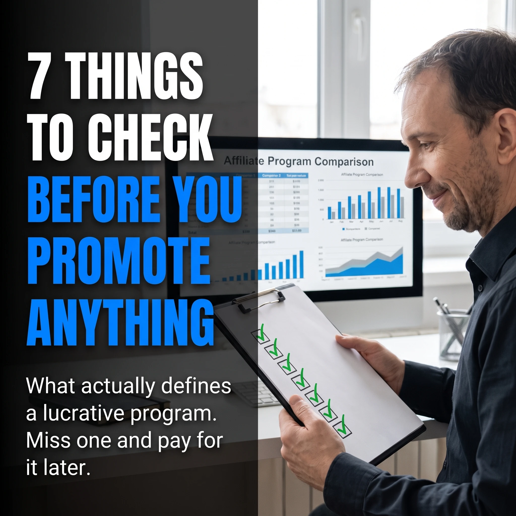 How to find the best affiliate programs