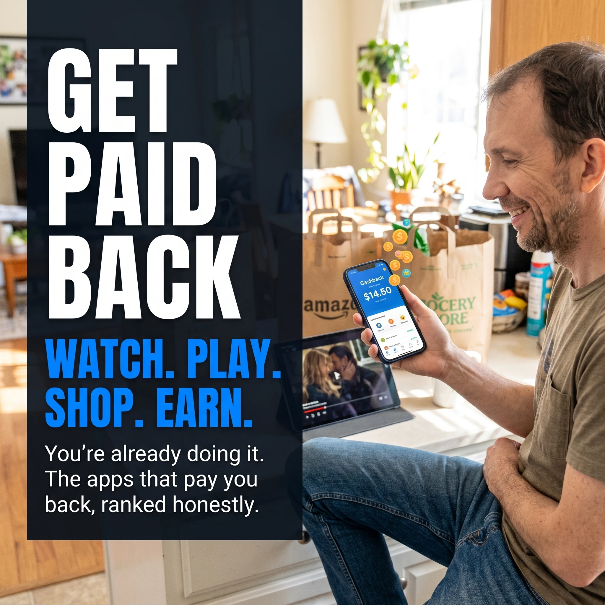 Get paid to watch play and shop