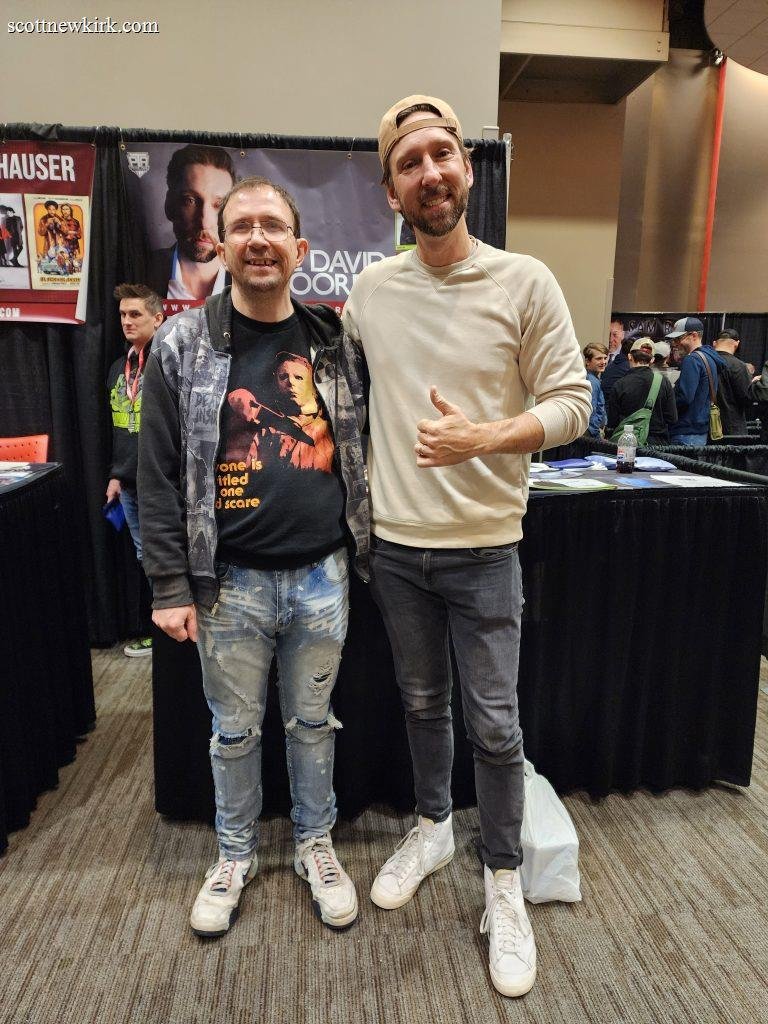 Meeting celebrities at Horrorhound convention in Cincinnati 2024