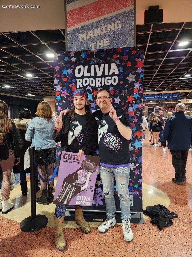 Olivia Rodrigo Guts Tour concert in Columbus Ohio - my affiliate marketing success story begins
