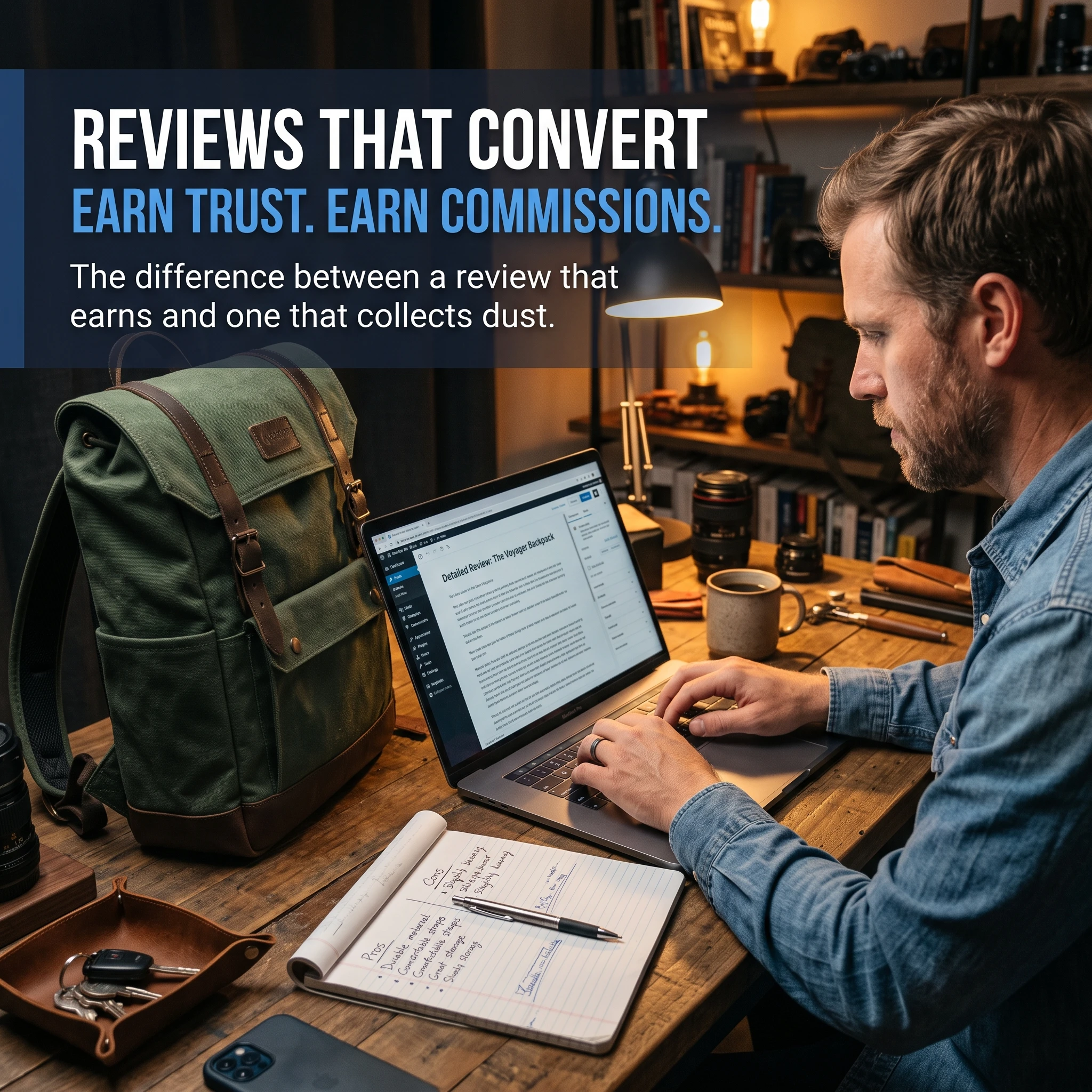 How to write affiliate reviews that convert