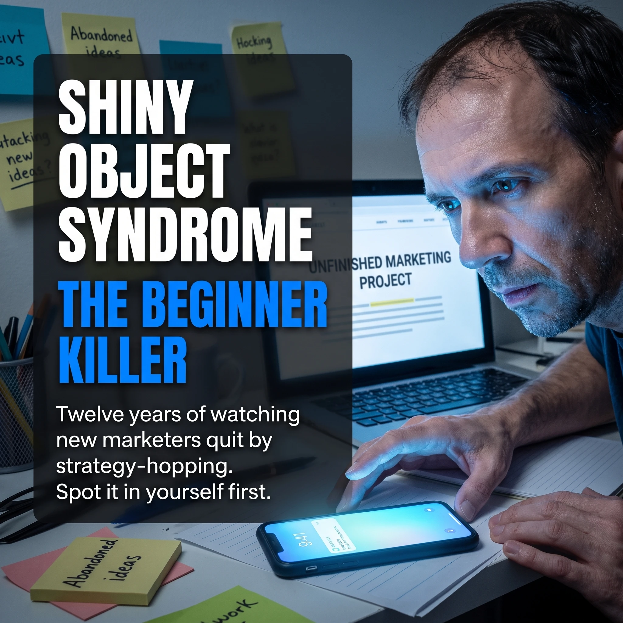 Shiny object syndrome the beginner killer