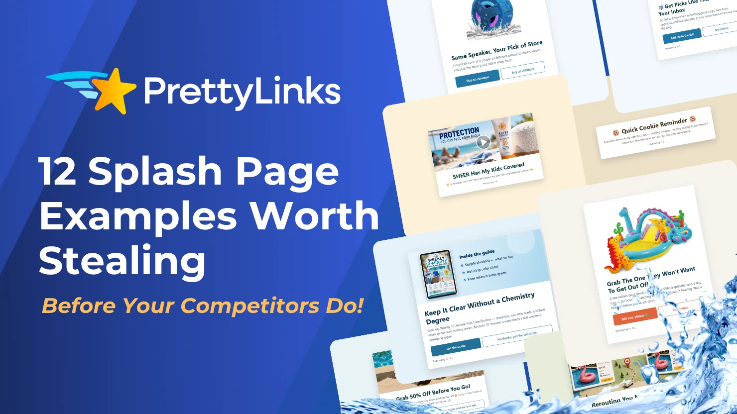 12 Splash Page Examples Worth Stealing (Before Your Competitors Do!)