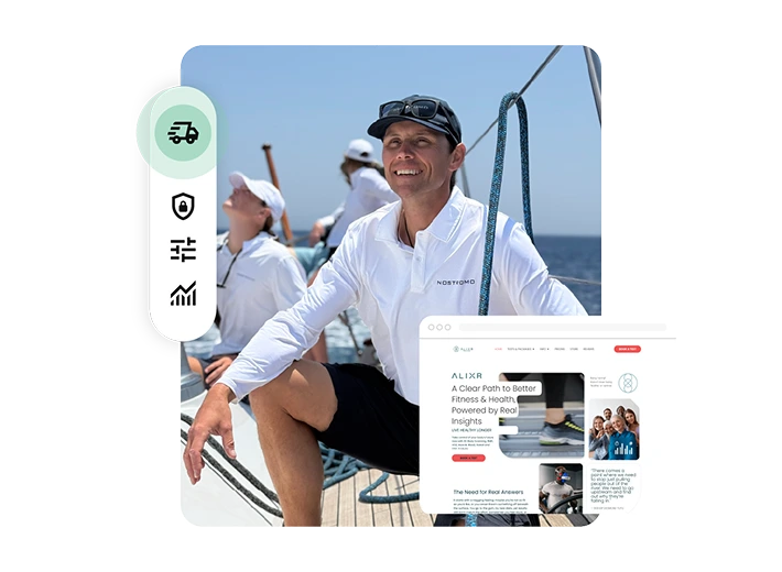 WordPress hosting for a small business — Alixr wellness coaching site ranking faster on SiteGround