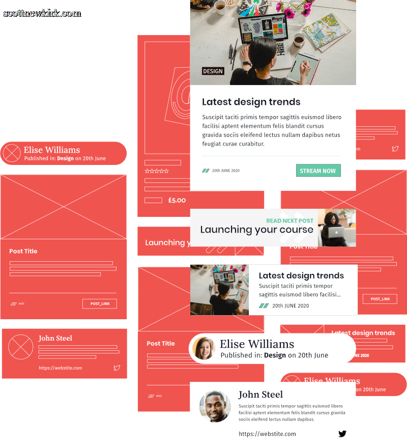 Block-based builder hero